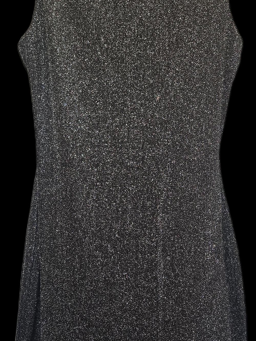 Naked Wardrobe Nwot Sz S Black And Silver Sparkle Black Mini Dress